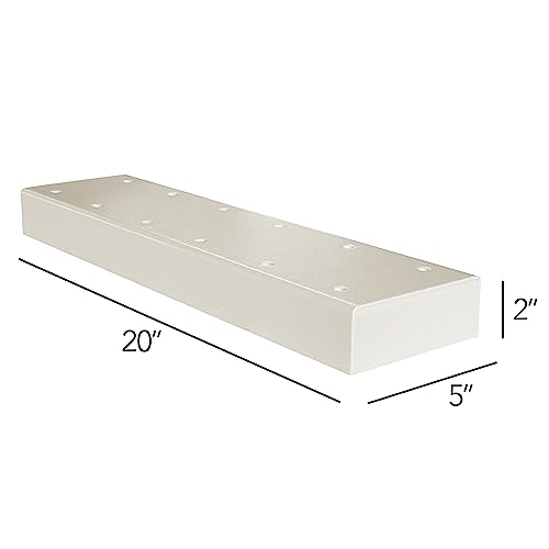 Mail Boss 7146 Box Spreader Bar for Two-Mailbox Applications, 2, Cream White - Image 4