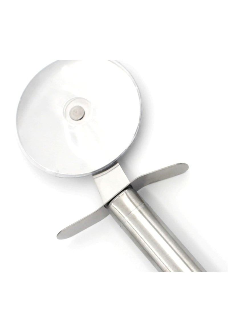 Auroware - Auroware Stainless steel Piece Pizza Cutter and Pizza Turner for Home Kitchen daily use - Image 1