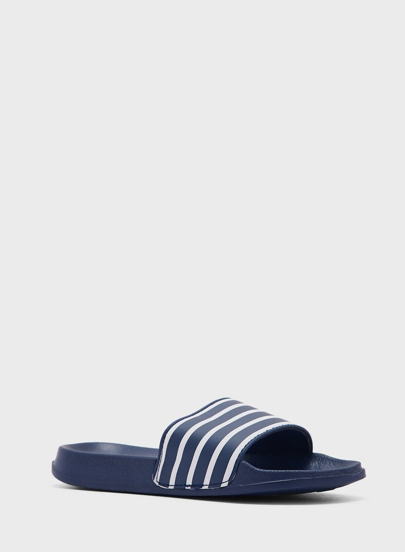 mothercare Kids Velcro Stripe Sandals - Image 3