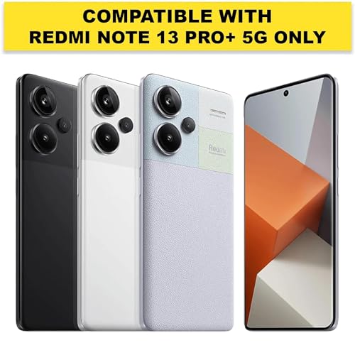 REALCASE Redmi Note 13 Pro Plus 5G Back Cover Case | Stylish Frameless Matte Hard Skin | Soft TPU Shock Proof Bumper Back Cover Case for Redmi Note 13 Pro Plus 5G (Black) - Image 2
