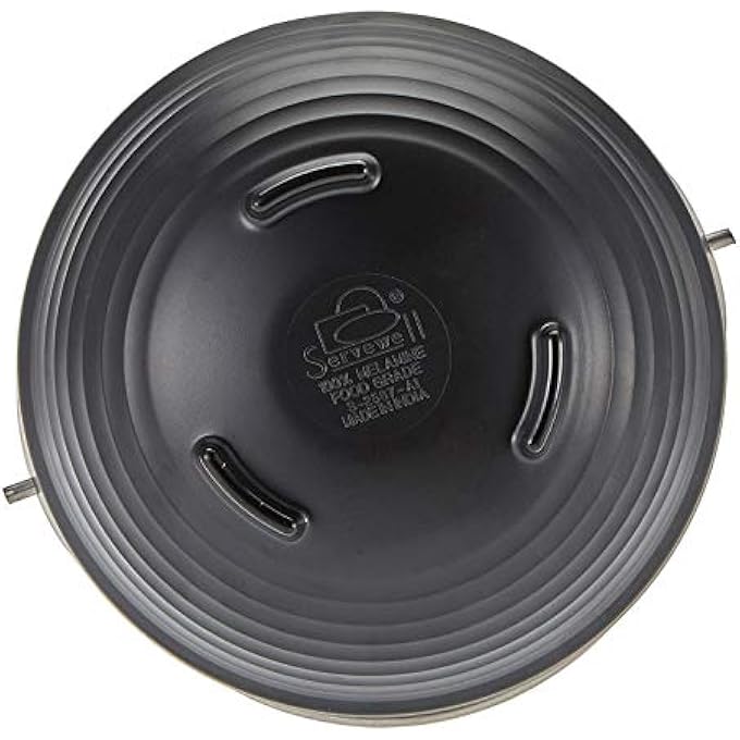 سيرف ويل Melamine Horeca Kadai WHandle Large Black 178Cm S256802Black - Image 3