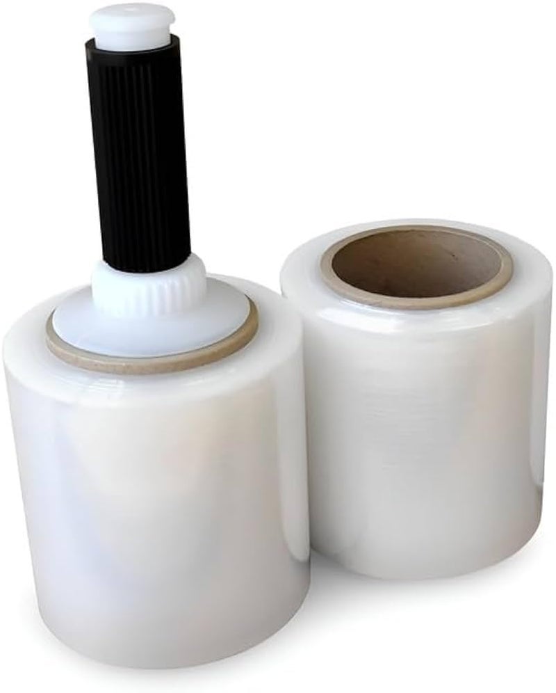 Lapeta Biodegradable Wrapping Roll for Packing Material,4 Inch (102 mm), 100 Meters Length, Pack of 1, White - Image 1