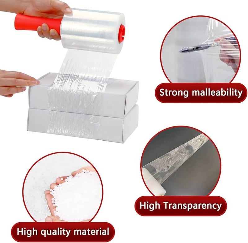 Lapeta Biodegradable Wrapping Roll for Packing Material,4 Inch (102 mm), 100 Meters Length, Pack of 1, White - Image 3