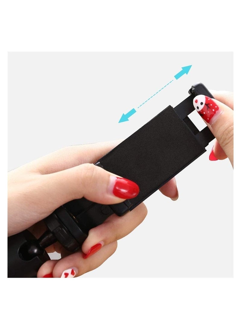 Selfie Stick Bluetooth Selfie Stick Tripod Selfie Stick Wireless Remote Shutter with Expandable Portable Monopod for Photography (Color: Black, Size: One Size) - Image 5