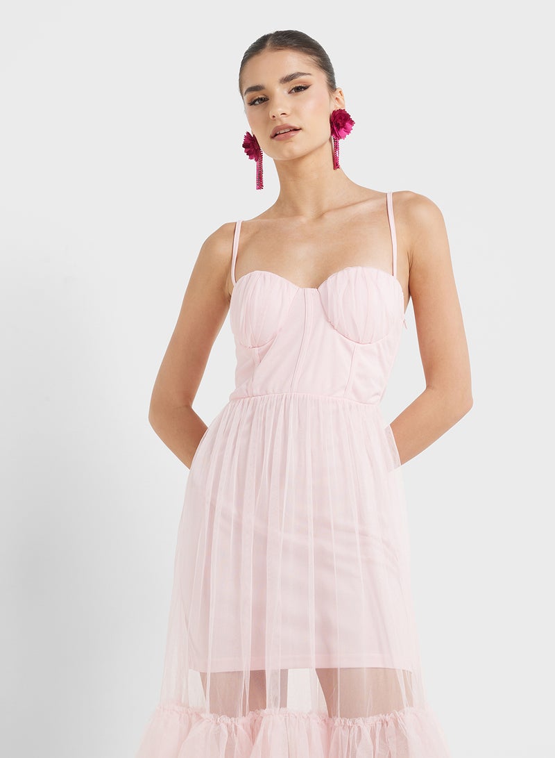 Ginger Tiered Tulle Dress - Image 3