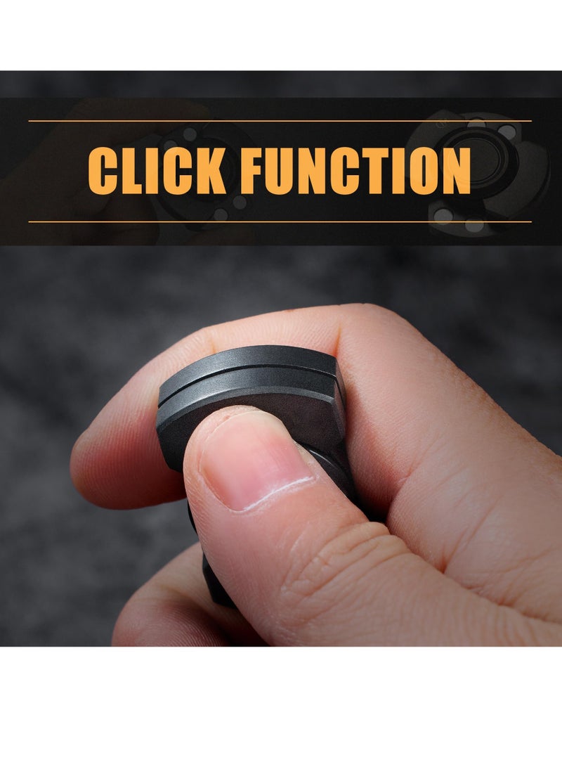 Excefore Premium Metal Fidget Slider and Fidget Spinner Toy, for Adults and Children Little Magnetic EDC,Mini Shuffle Toy for Adult Men Women - Image 3