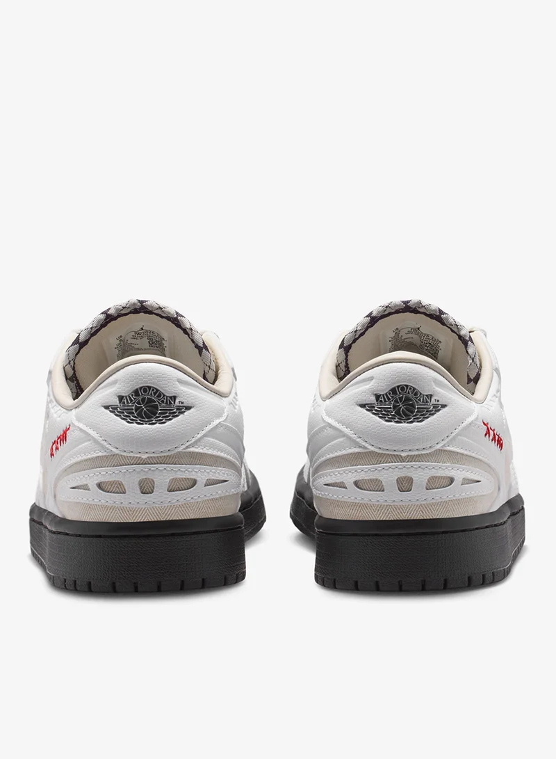 Jordan LT OREWOOD BRN/WHITE-BLACK-STEAM-TOUGH RED-PURPLE DYNASTY Air Jordan 1 Mm Low V3 for Women | Best Price UAE