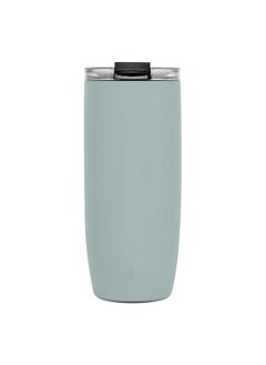 Simple Modern Simple Modern Travel Coffee Mug Tumbler with Flip Lid | Reusable Insulated Stainless Steel Cold Brew Iced Coffee Cup Thermos | Gifts for Women Men Him Her | Voyager Collection | 20oz | Sea Glass Sage  - Image 2