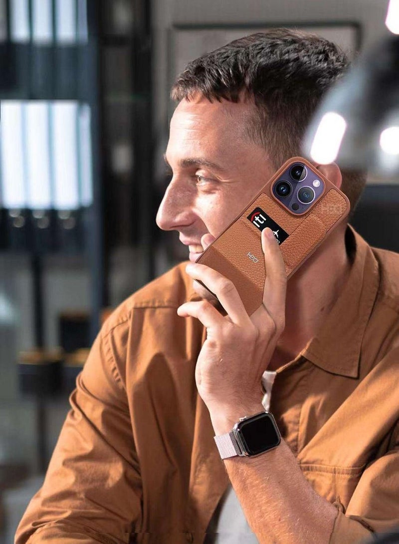 HDD 14 Pro Elegant and Luxury Protective Case with Kickstand function and having Card/Cash Holder Slots - Image 3