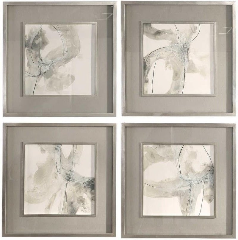 Uttermost Divination  2513 inch Abstract Art Set of 4  - Image 1
