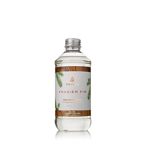 Thymes Reed Diffuser Oil Refill - Diffuser Oils Scents for Home Refill - Use for Reed Stick Room Air Fresheners (Frasier Fir, 7.75 fl oz) - Image 1