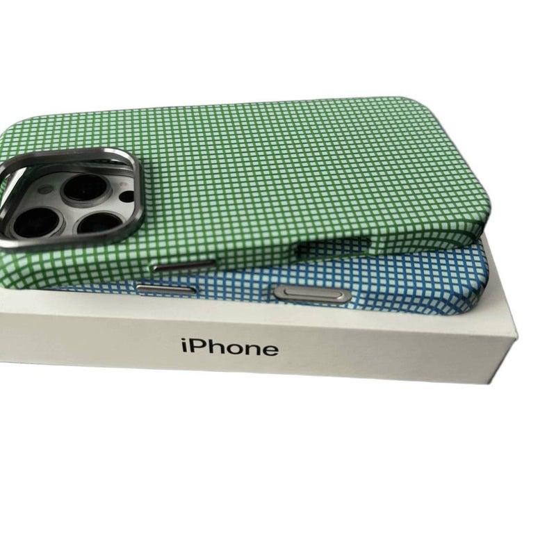 غطاء MagSafe بPC لـ iPhone 14 / 14 Plus / 14 Pro / 14 Pro Max مع حماية من السقوط ومغناطيس قوي مع مقاوم للصدمات مع تغطية كاملة مع ملمس ناعم باللون أخضر مغناطيسي - ModaStar - Image 3