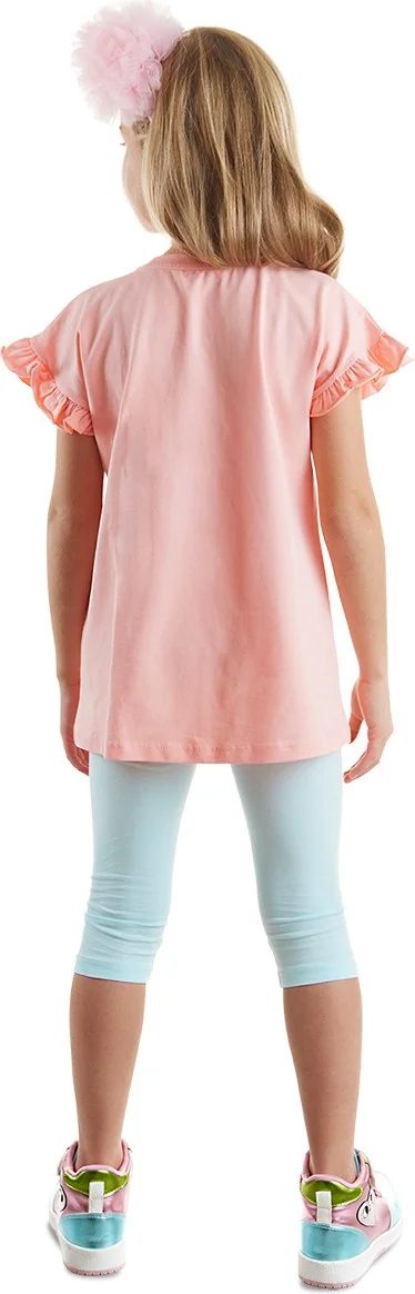Denokids Ladybug Girl Tunic Tights Set