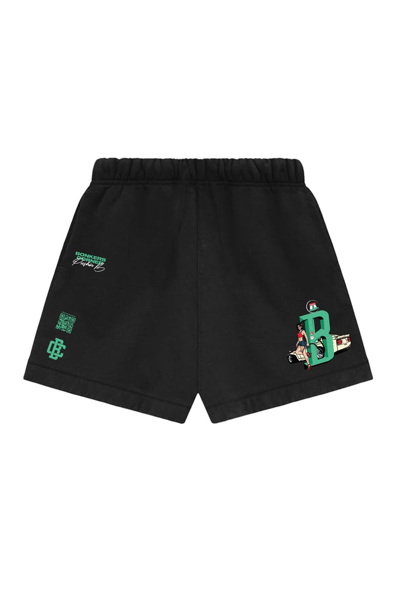 Bonkers Corner Pushin B Lounge Shorts for Men's - Image 1