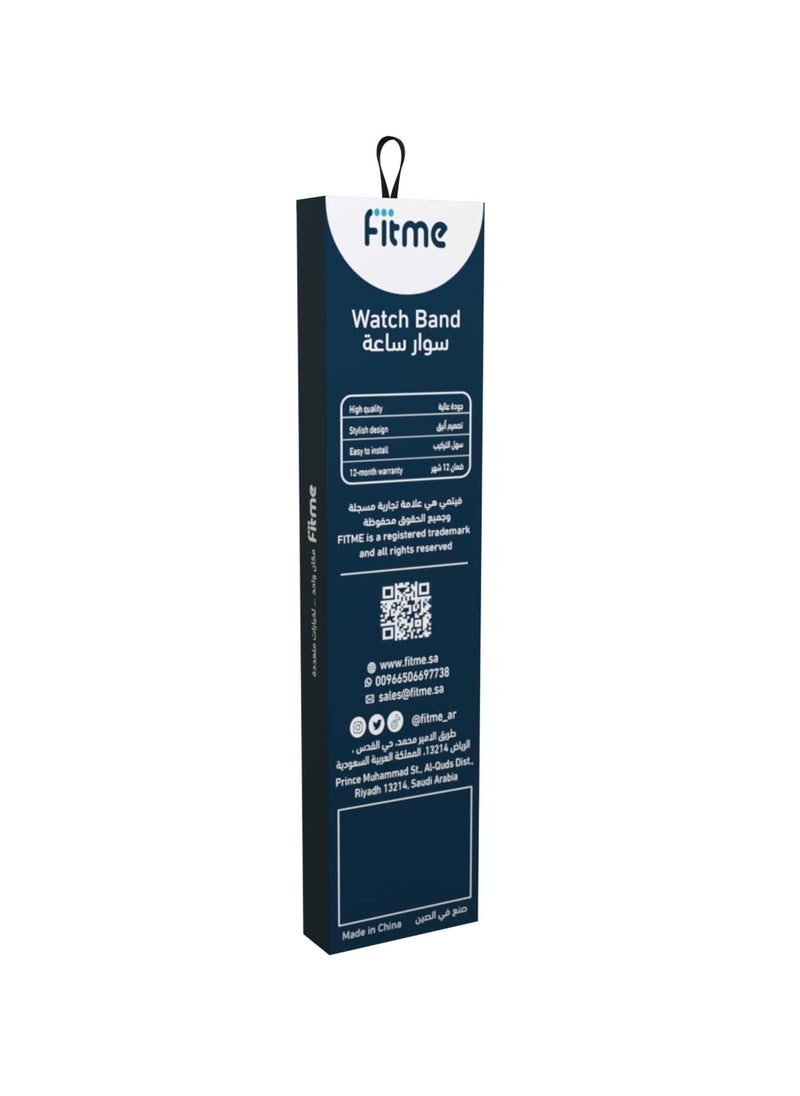 FITME - Magnetic Stainless Steel Band For Apple Watch 45/44/42/49 mm - Image 1