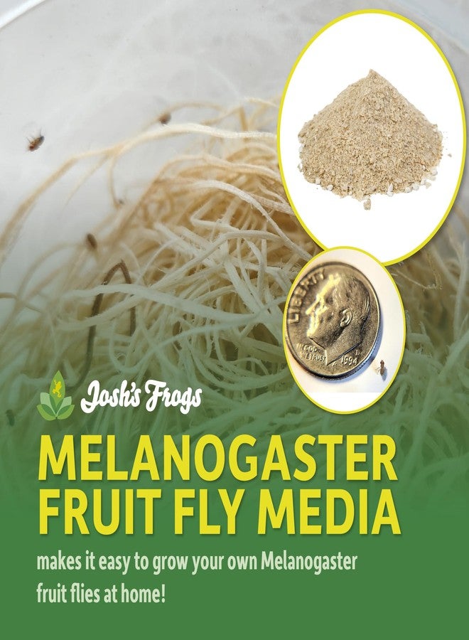 Josh's Frogs The Best MELANOGASTER Fruit Fly Food Media (3 lbs/2.7 Quarts - Makes 20 Fruit Fly Cultures) - Image 2