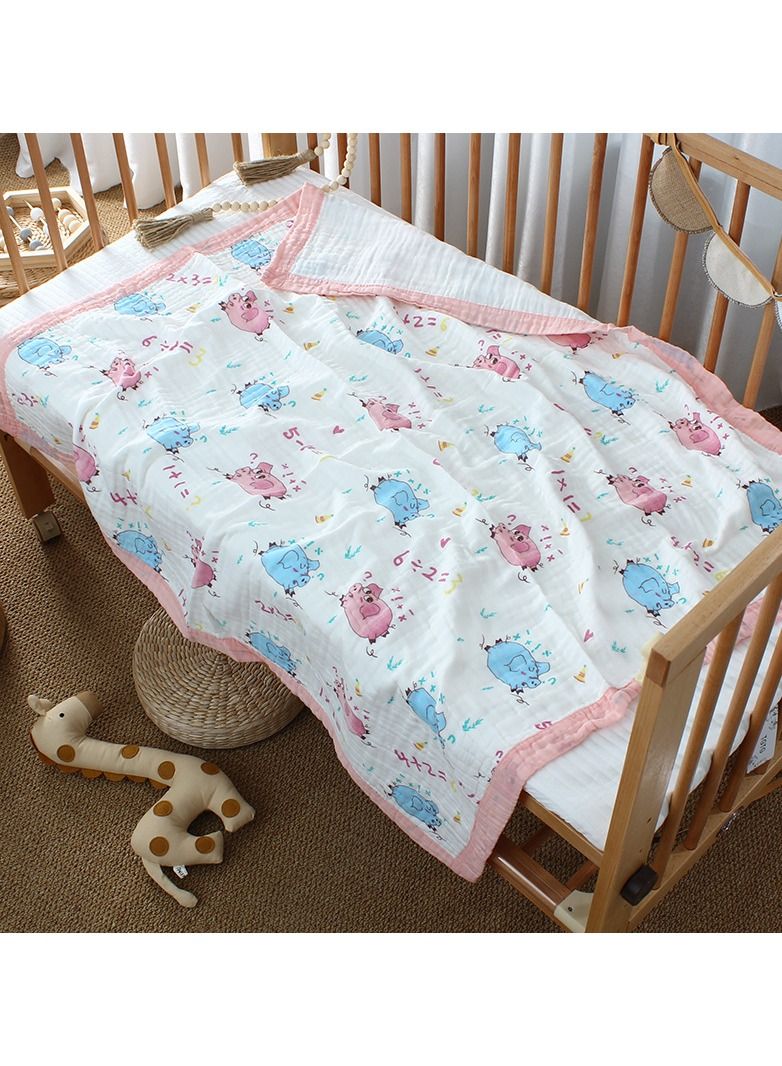 Loquat Pure Cotton Cartoon Printed Bath Towels