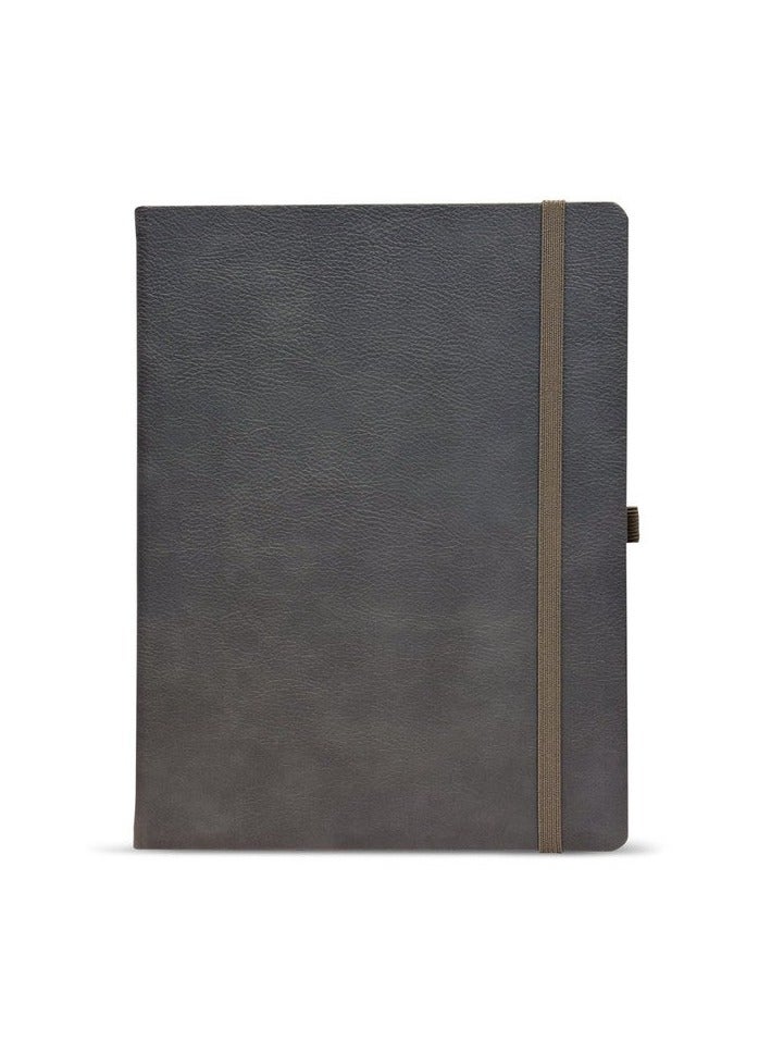 كاستيلي دفتر كبير مسطر لتنظيم الكتابة وتدوين الملاحظات اليومية مع صفحات واسعة مناسبة للعمل والدراسة والاستخدام الشخصي - Image 1