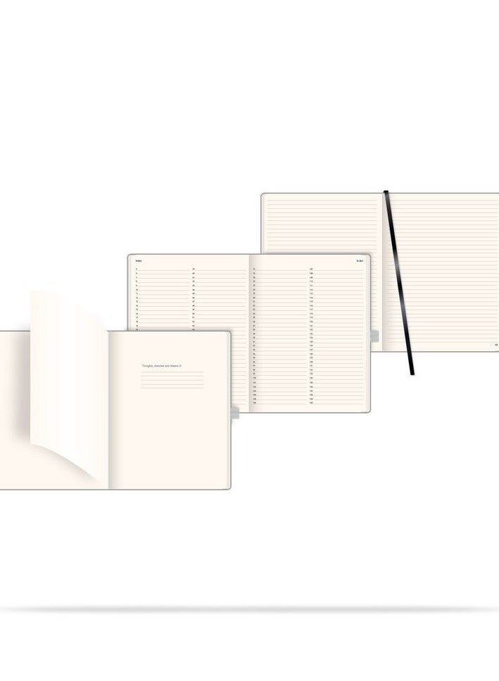 كاستيلي دفتر كبير مسطر لتنظيم الكتابة وتدوين الملاحظات اليومية مع صفحات واسعة مناسبة للعمل والدراسة والاستخدام الشخصي - Image 5