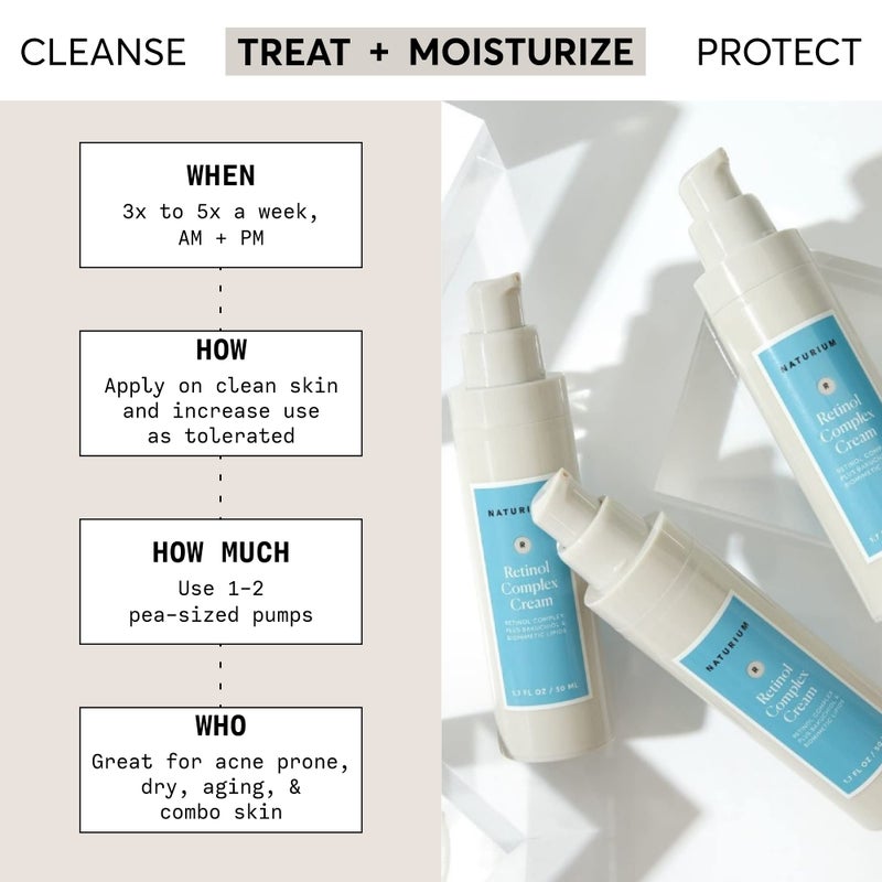 Naturium Retinol Complex Face Cream 2.5%, Moisturizing Anti-Aging Facial Cream, 1.7 oz - Image 2