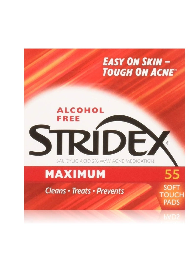 Stridex - 55-Piece Medicated Soft Touch Pad - Image 1