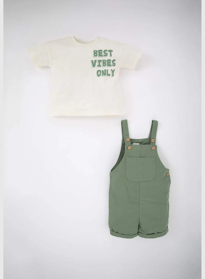 DeFacto 2 Pack BabyBoy Bike Neck Short Sleeve Woven Set