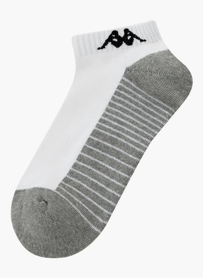 كابا Kappa Men Socks Ankle Length Half Terry - Set of 3