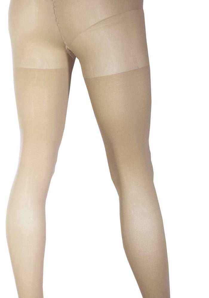 Truform 20-30 mmHg Maternity Compression Pantyhose with Tummy Support for Pregnant Women - Beige, Tall, X-Large - Image 4