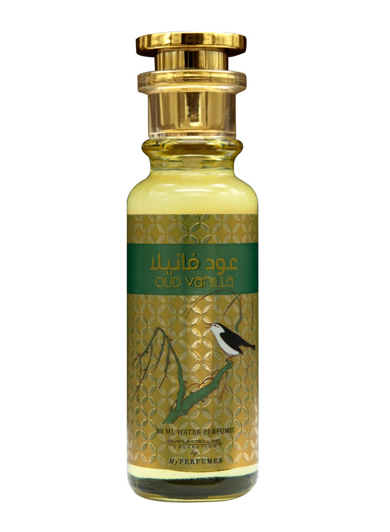 My Perfumes OUD VANILLA from PARFUM DELUXE Non Alcoholic Halal Perfume for Men and Women 80ml Long Lasting and Alcohol Free - Image 3