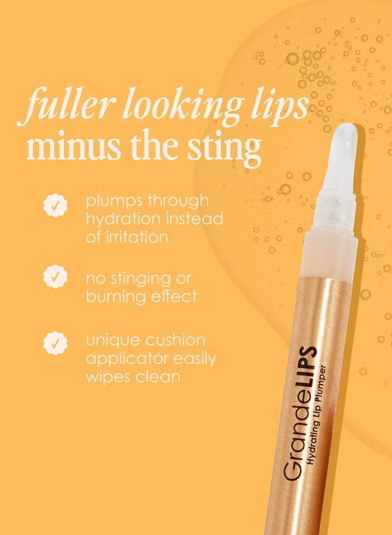 غراندي ملمع الشفاه المرطب GrandeLIPS من GRANDE Cosmetics شفاف - Image 4