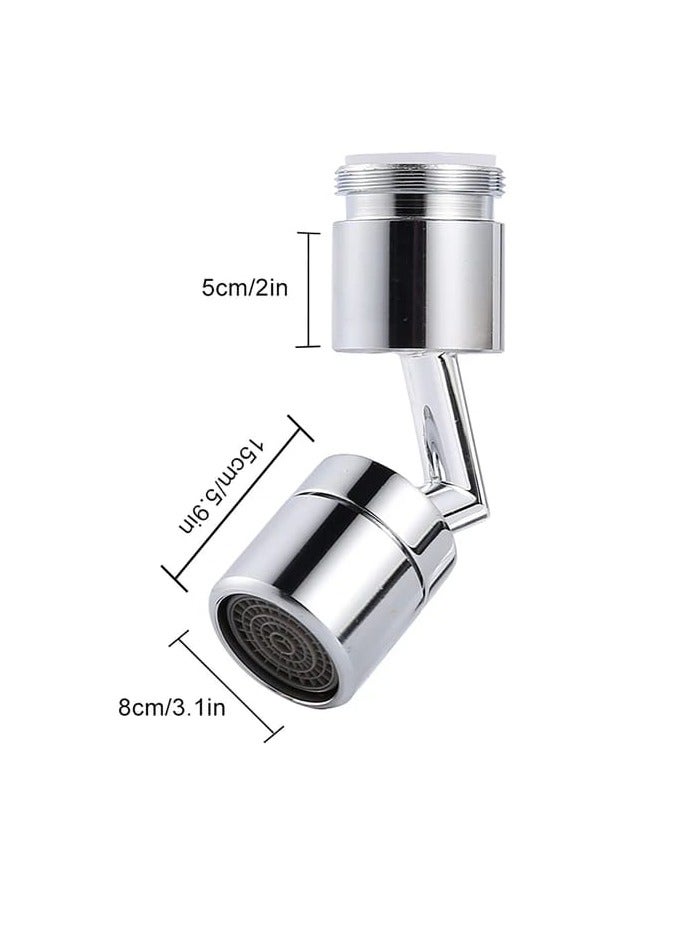 BAIG Universal Kitchen Faucet Anti-splash Aerator Bathroom Tap Rotatable Faucet Sprayer Saving Water Tap Nozzle Extender Adapter - Image 2