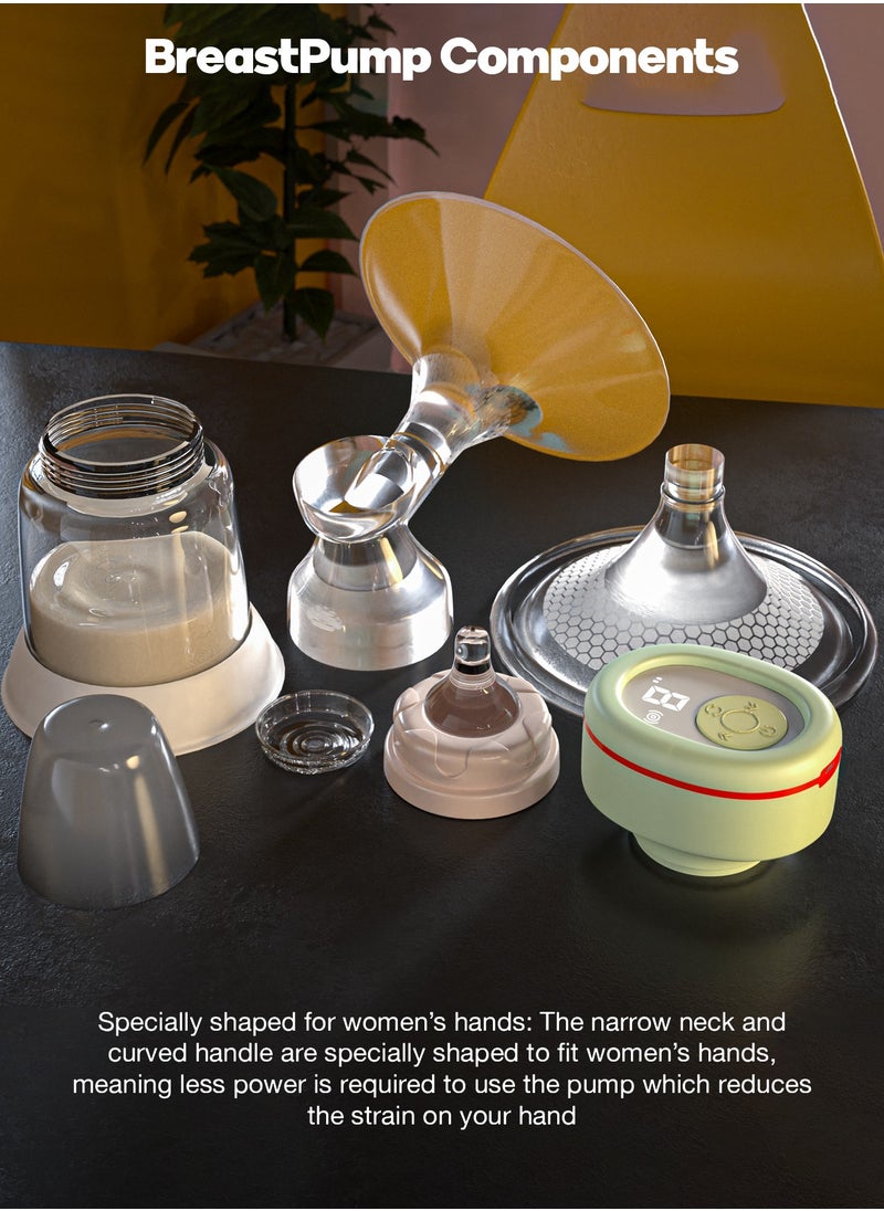 BAYBEE Electrical Mivac Electric Single Breast Pump With LED Display, 4 Modes, 9 Level Suction  - Image 4