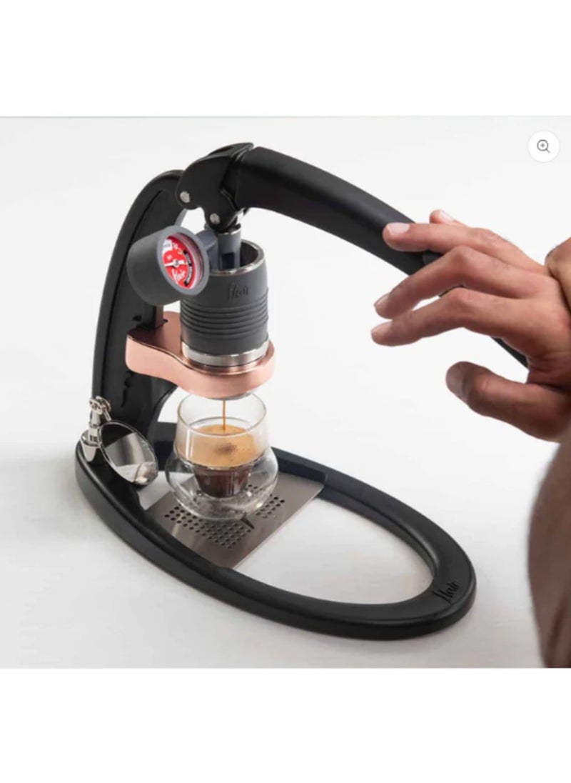 Flair Espresso - Pro 3 Espresso Maker, Brew like a PRO anywhere with Travel Case - Black - Image 1