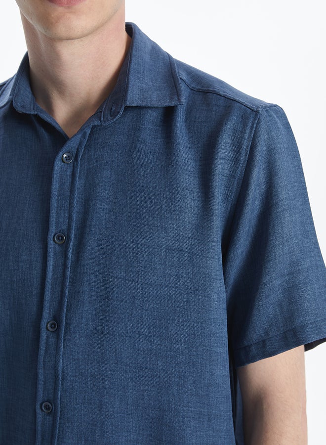 LC WAIKIKI Regular Fit Short Sleeve Men's Shirt  - Image 3