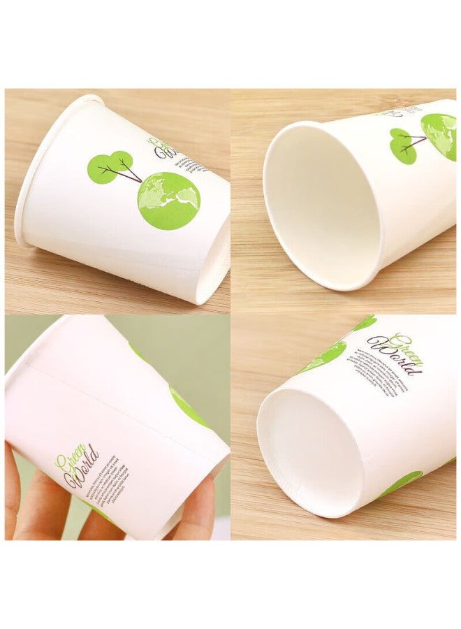 Mengting Disposable Cups, 300 Large 233ml Paper Cups, Business Office Coffee Water Cups, Thickened Paper Cups, Family Pack - Image 4
