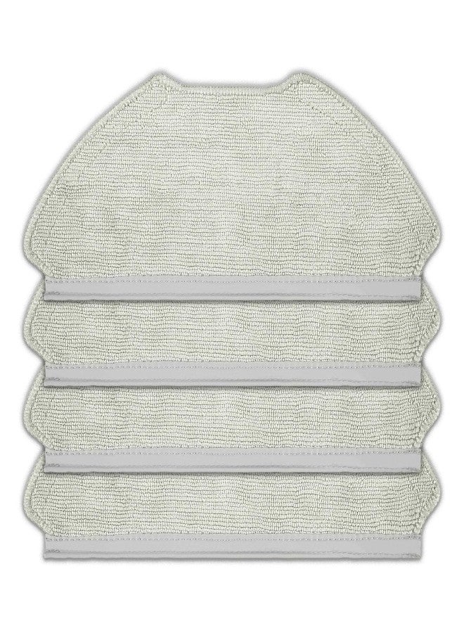 CHAIN PEAK (4 Pack) T20+ Replacement Mop Pads Compatible with Airrobo T20+ Robot Vacuum Cleaner, Washable Replacement Mop Cloths, Mop Pad Accessories Kit - Image 1