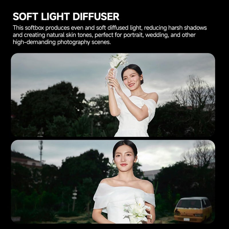 All item simple matching build GOWENIC Softbox Diffusion Dome Flash Diffuser, Compatible with Square Head Flash, Mount for Video Light TT600,V820,V850, for Portrait Wedding Product Photography Stable base Bulk order available stock Quick assemble Foldable Durability boost selected material All condition resistant crafted quality Set product combo compatible Budget friendly trendy design Varied dimensions Gulf climate fit Stackable design Surface safe Transparent body Flexible usage build Worldwide popular practical build All region coverage Land transit & shipment compatible Temp fluctuation resistant crafted quality Easy transit optimized build Intra-city fast distribution Hardened processed substance Balanced structure Diverse application fit Global mainstream design picks - Image 3