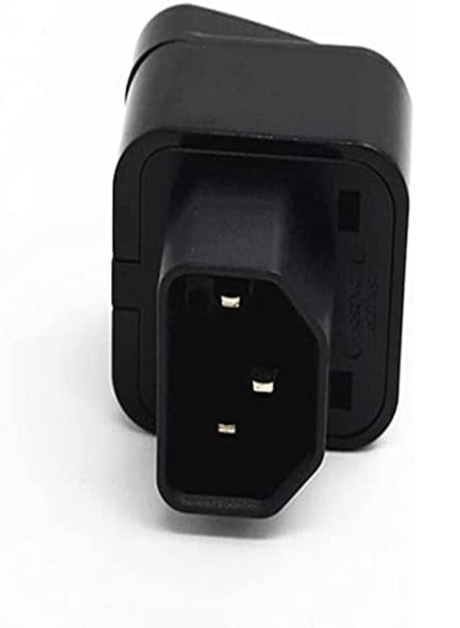 DKURVE® UPS C14 to Universal Female Socket Power Adapter AC Plug (5-PACK) - Image 3