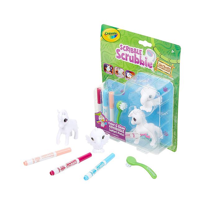 Crayola Scribble Scrubbie Safari Activity Kit - Image 1