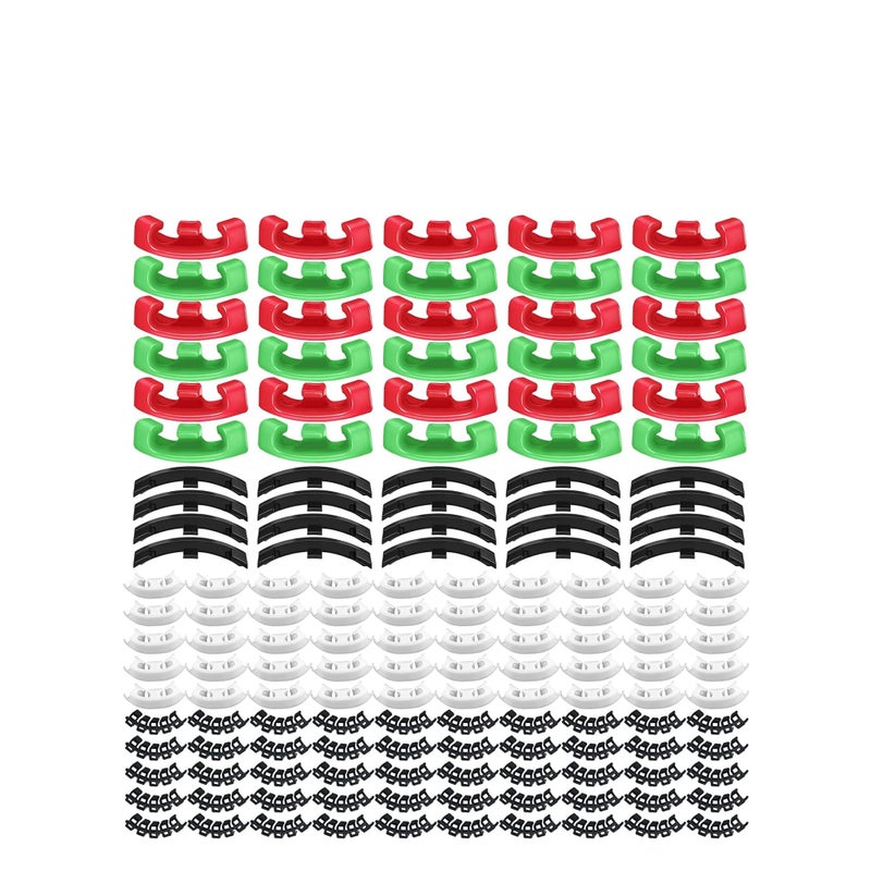 Zikra 90 Degree Plant Clips Branches Clips Control The Growth of Plants Branches Clamps for Low Stress Planting Clip (150 Pieces) - Image 1
