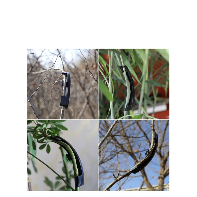 Zikra 90 Degree Plant Clips Branches Clips Control The Growth of Plants Branches Clamps for Low Stress Planting Clip (150 Pieces) - Image 4
