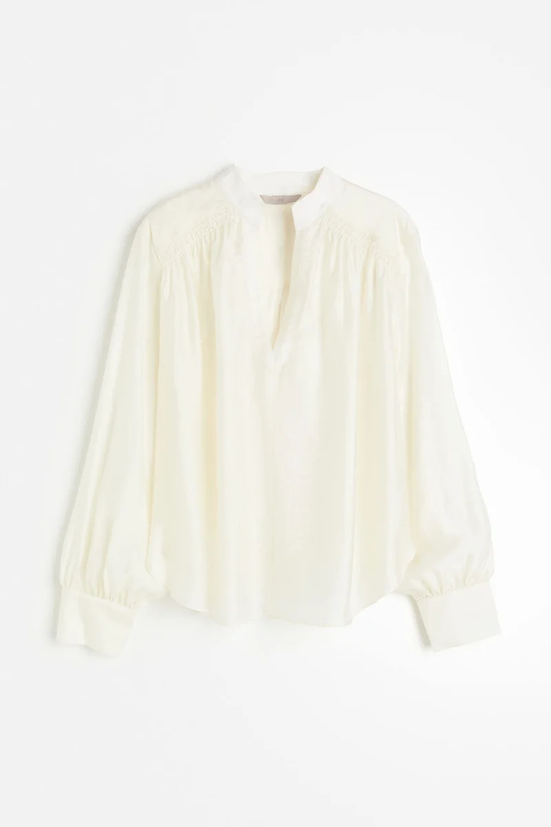 H&M V-Neck Tiered Top