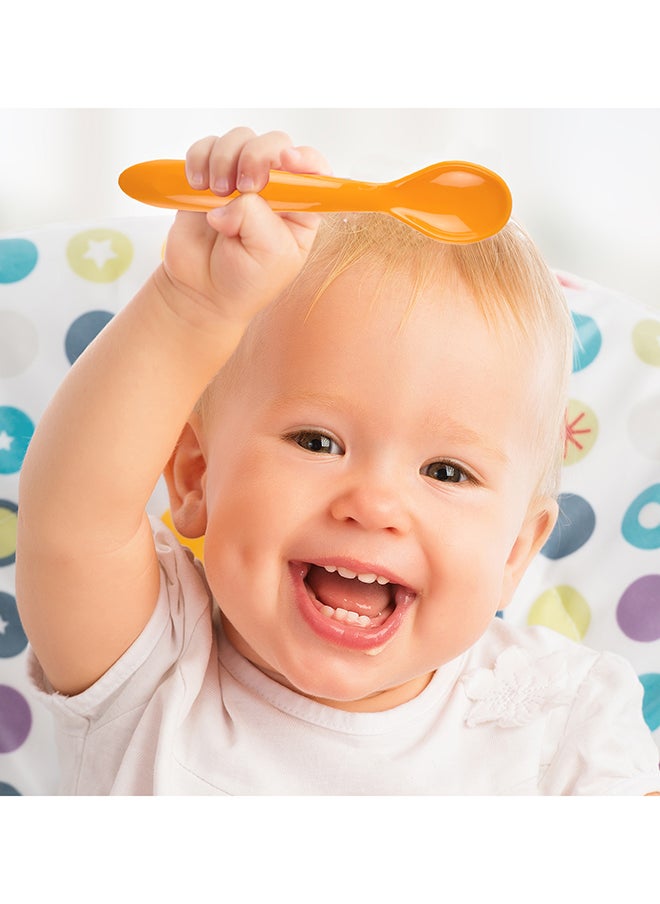BabyJem - Babyjem Spoon & Fork Set for Babies - 12 Months+ - Soft and Safe Feeding Utensils for Comfortable Eating - Image 1