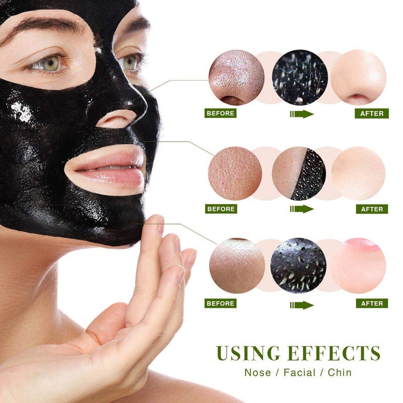 NEW Upgraded 3-Step Blackhead Treatment System - Blackhead Mask Blackhead Remover Mask With Removing Lotion And Moisturizing Essence(140g) - Image 4