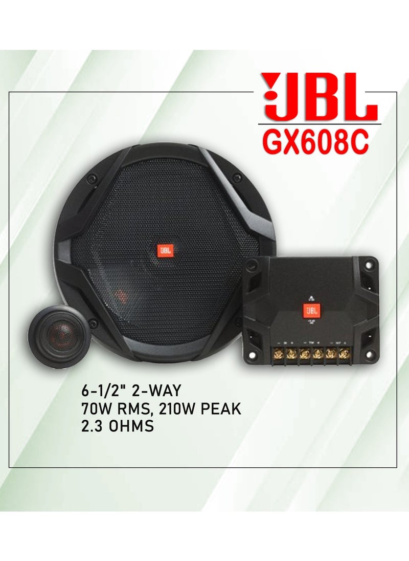 JBL Jbl Gx608C 210 Watt 6-1/2Inches 2-Way Gx Series Complete Component System  - Image 2