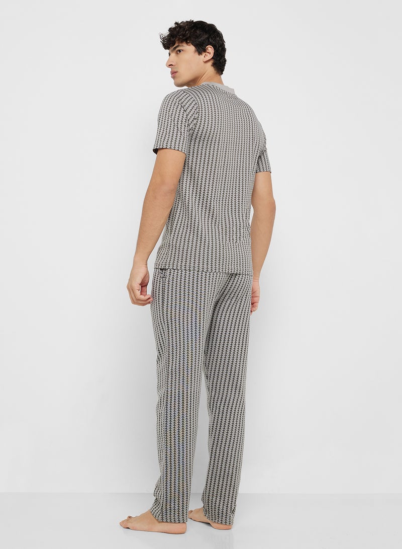 Seventy Five All Over Print T-Shirt & Joggers  - Image 2