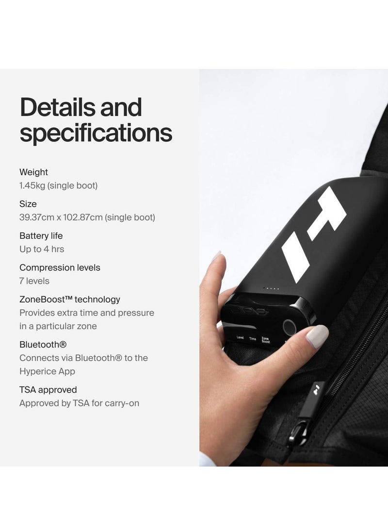HYPERICE - Hyperice Normatec Premier - Standard Size - Cordless Recovery System with Patented Dynamic Compression Massage Technology - Image 1