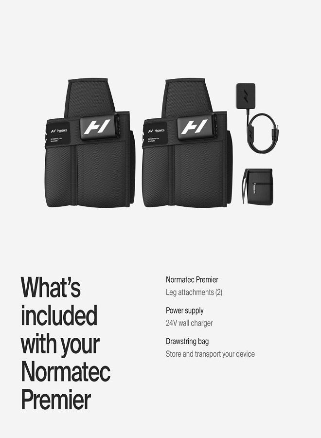 HYPERICE Normatec Premier - Standard Size - Cordless Recovery System with Patented Dynamic Compression Massage Technology  - Image 3