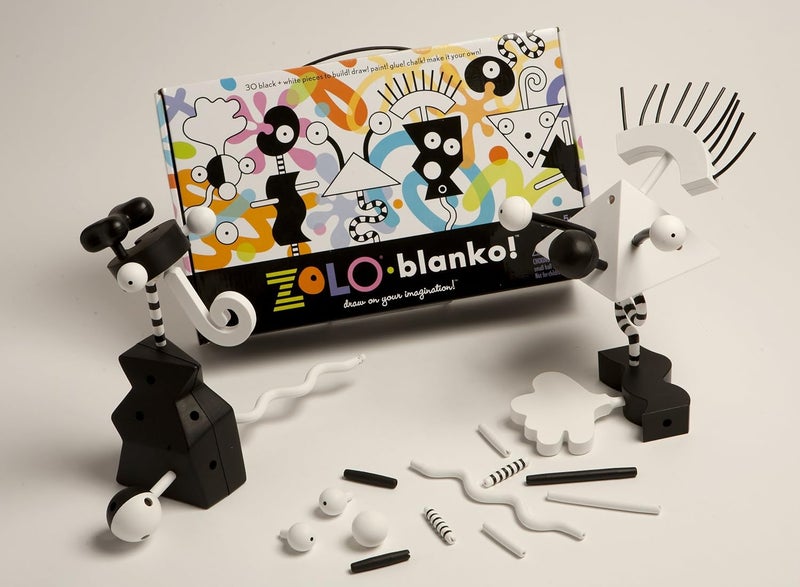 ZoLO Blanko Playsculpture Building Set - Creative Art Toy for Imagination - Image 1