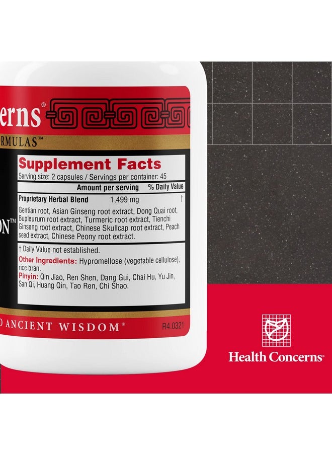 Health Concerns Regeneration Immune System Support & Liver Health Supplement 90 Capsules  - Image 3